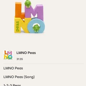 Tonies LMNO Peas Alphabet Learning Toy